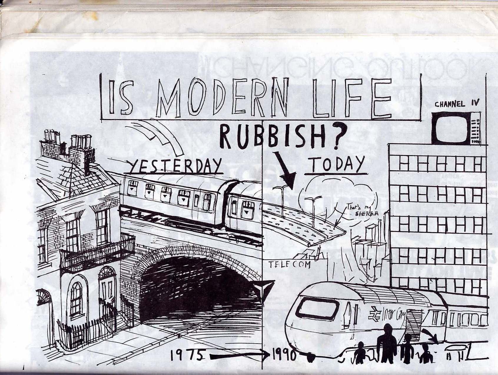 Travelling modern life is. Modern Life is rubbish. Blur "Modern Life is rubbish". Современная жизнь – отстой _Modern Life is rubbish. Modern Life is rubbish рисунок.
